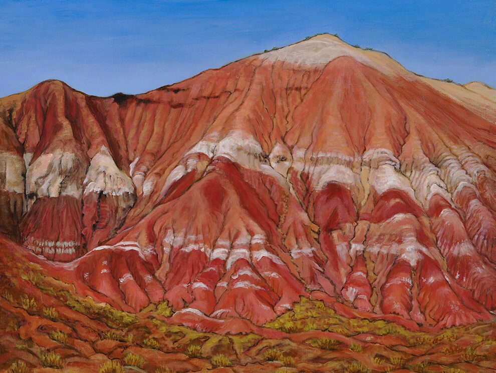 Ghost Ranch Red Hills #2 Acrylic on Canvas 24 x 30