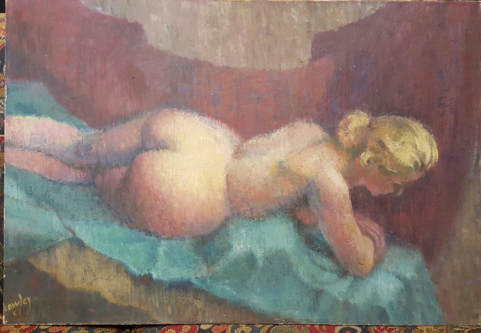 Nude Figure, the Peach